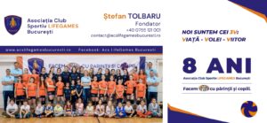 In week-endul trecut, ACS LIFEGAMES Bucuresti a fost organizatorul primului turneu din faza I- a, Seria E, Campionatul National de Volei, categoria minivolei, Under 13 ani.