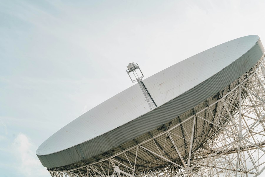 communication via satellite