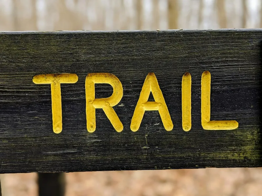 Photo choosing hiking trail mistakes
